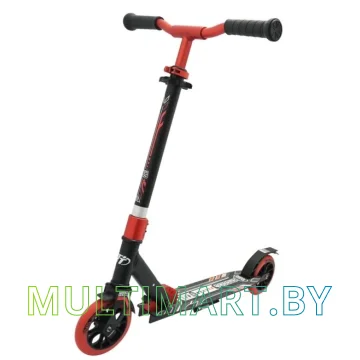 Самокат Tech Team Jogger 145 2021 (черный/красный) картинка 2
